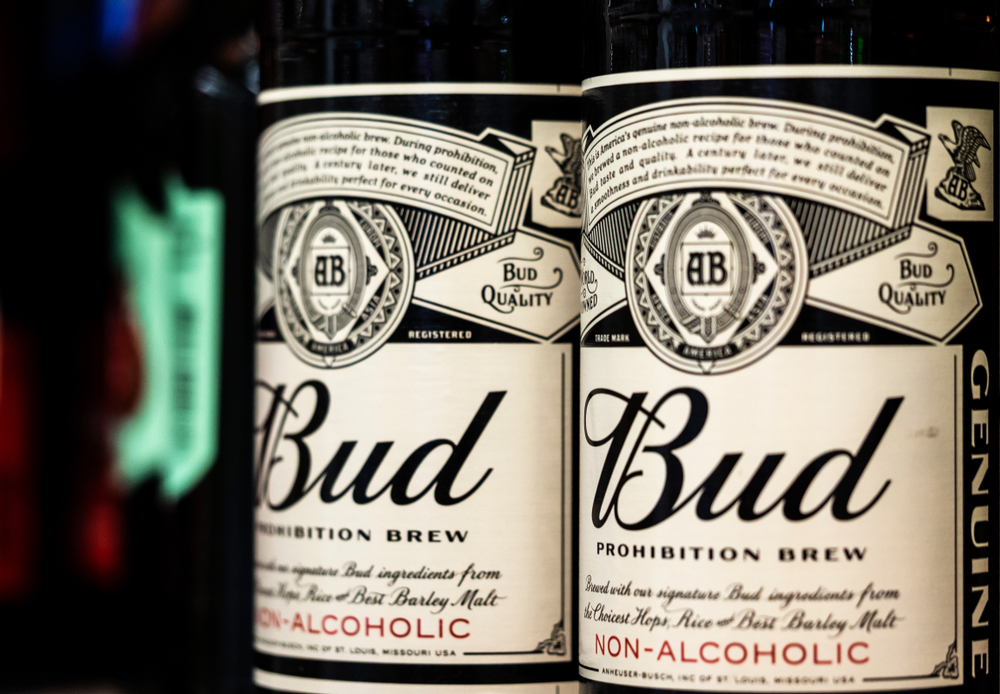Budweiser non-alcoholic beer