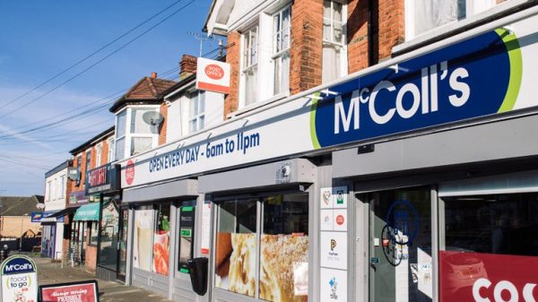McColl's convenience store front