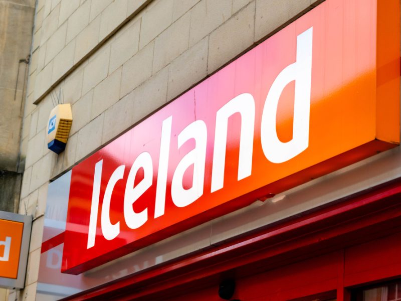 Iceland supermarket