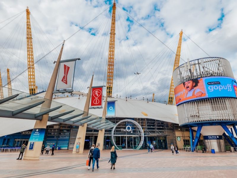 Gopuff x O2 arena