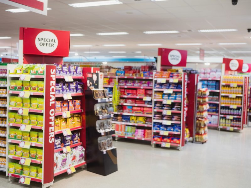 Grocery aisles