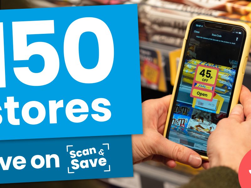 Jisp Scan & Save in 150 stores