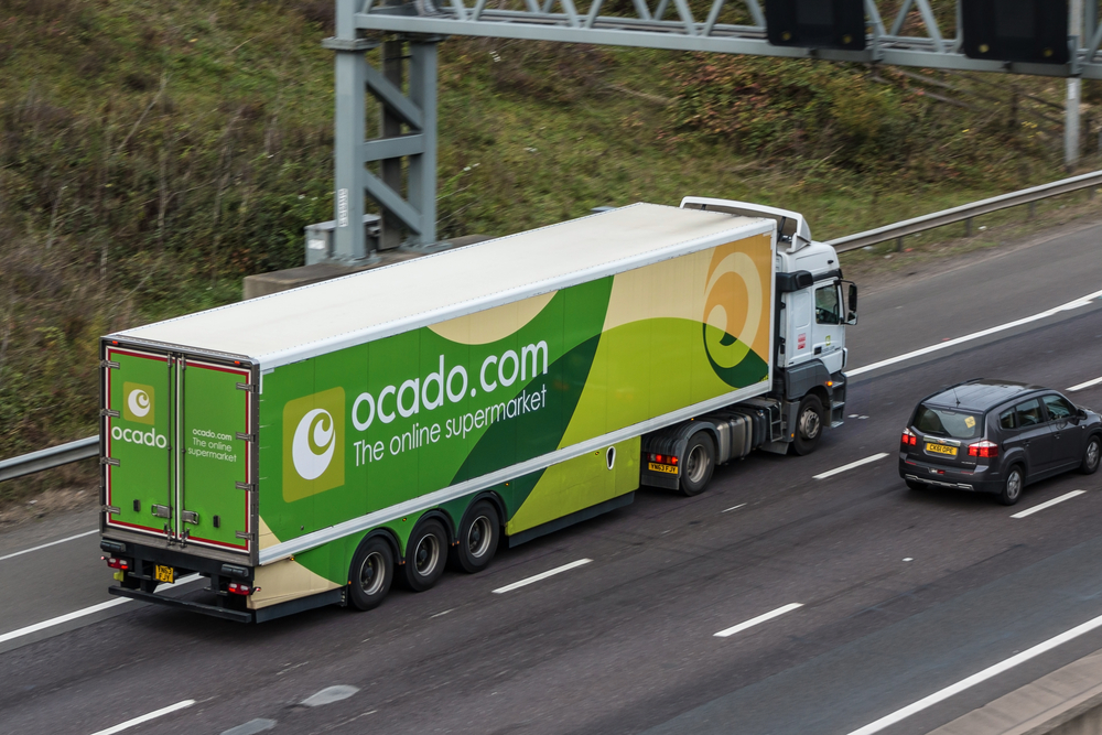 Ocado lorry