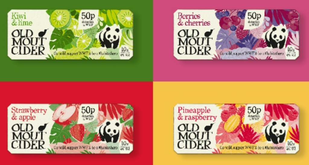 Old Mout Cider limited edition packaging