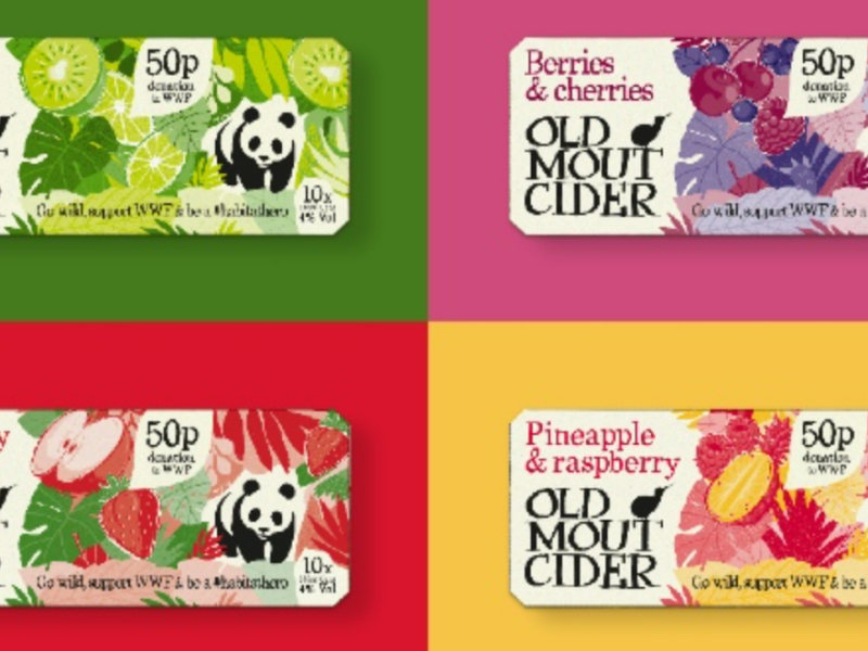 Old Mout Cider limited edition packaging