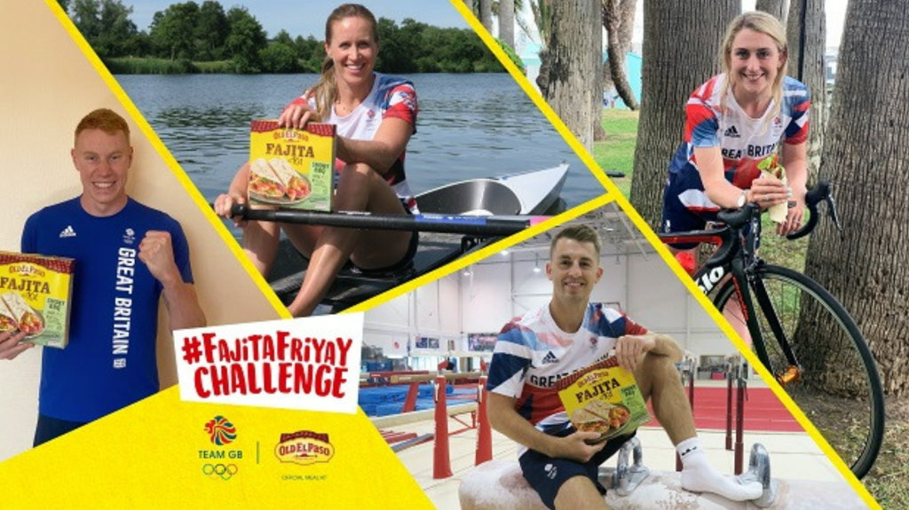 Team GB athletes x Old El Paso campaign