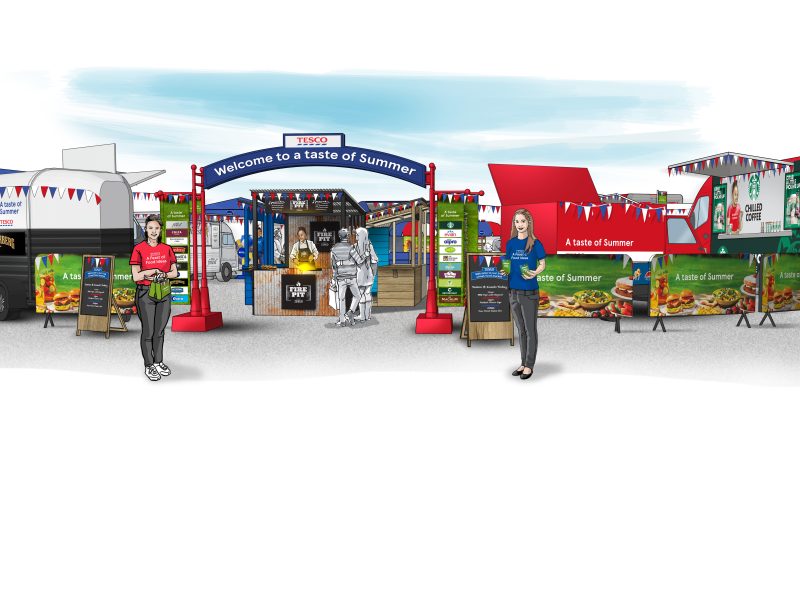 Tesco summer food festival