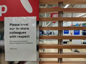 retail staff abuse