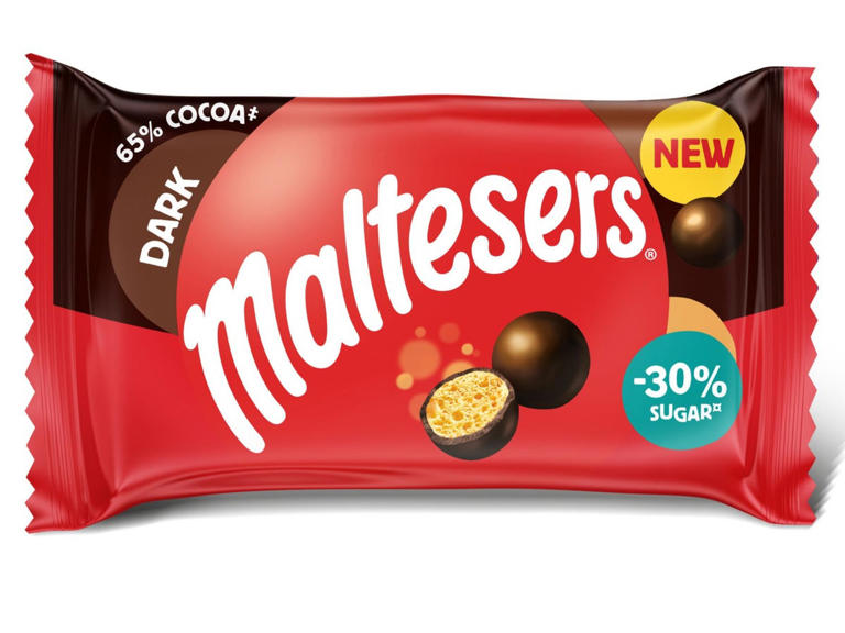 dark chocolate maltesers
