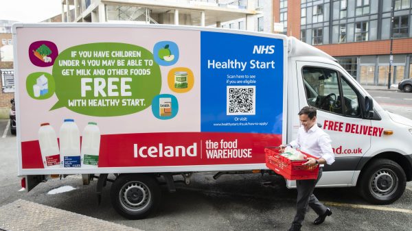 Iceland NHS healthy start van.