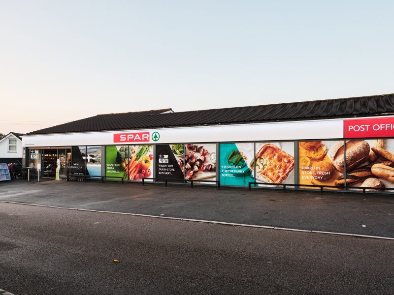 A Spar store.