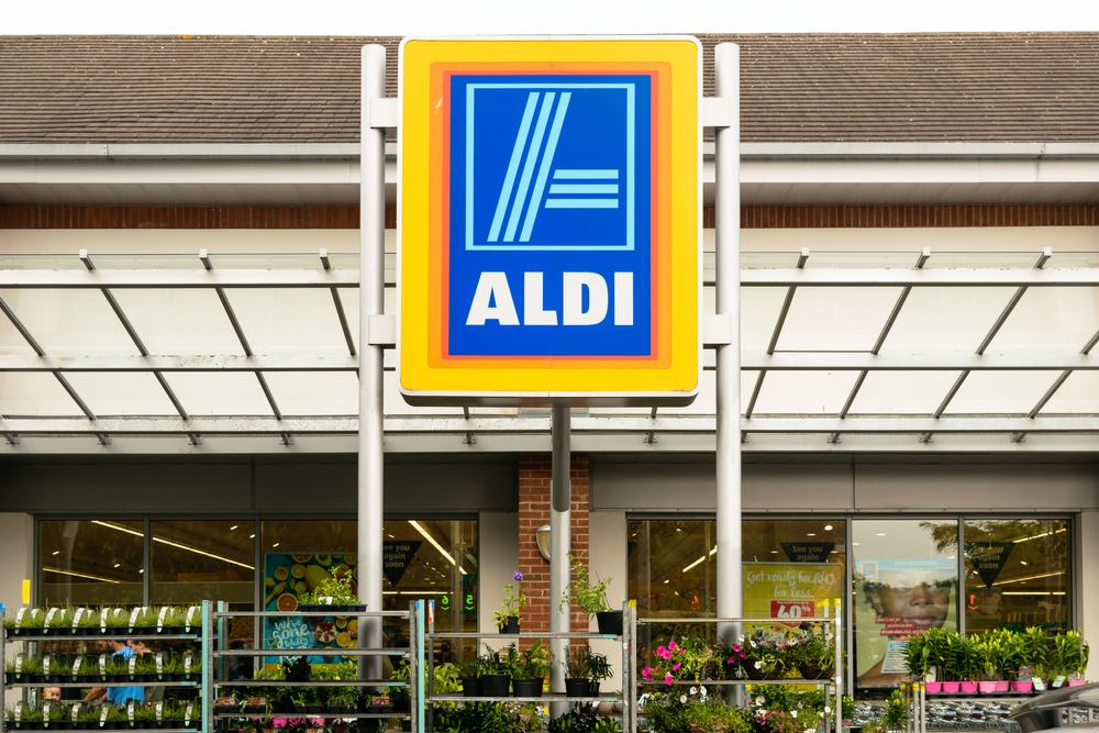 Aldi storefront
