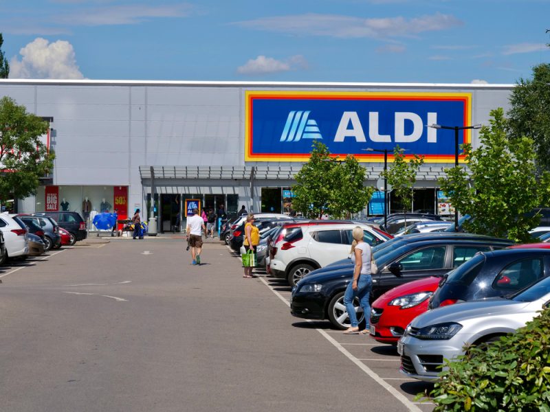 Aldi storefront