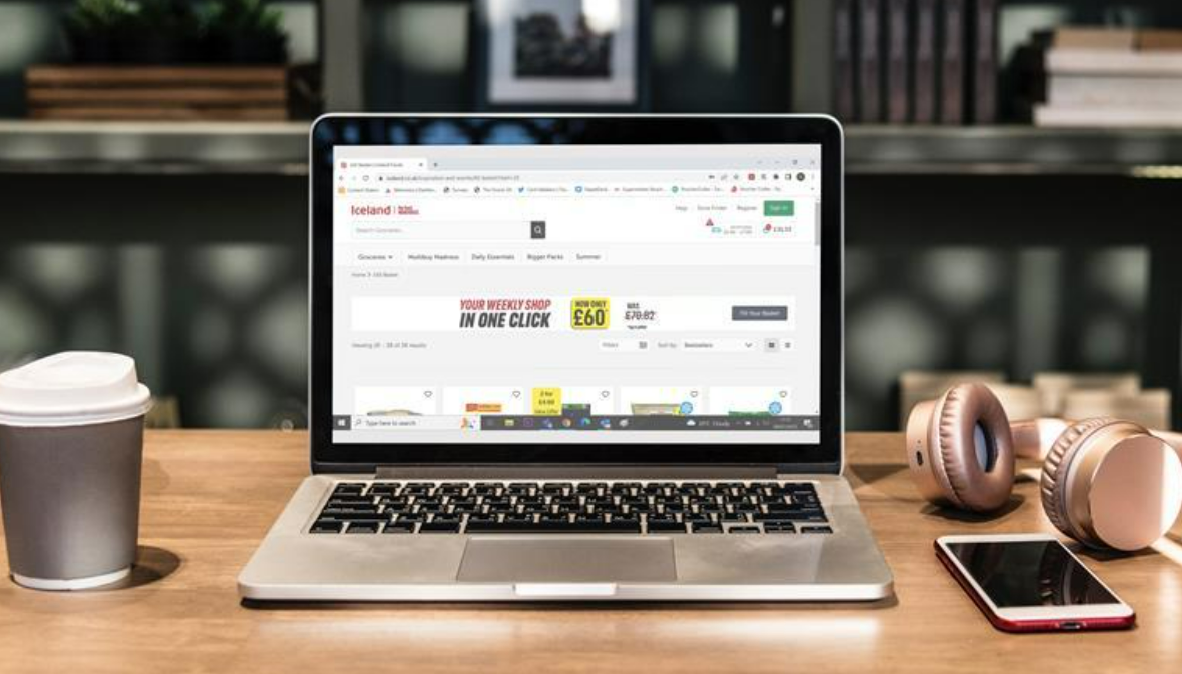 Iceland's weekly shop in one click