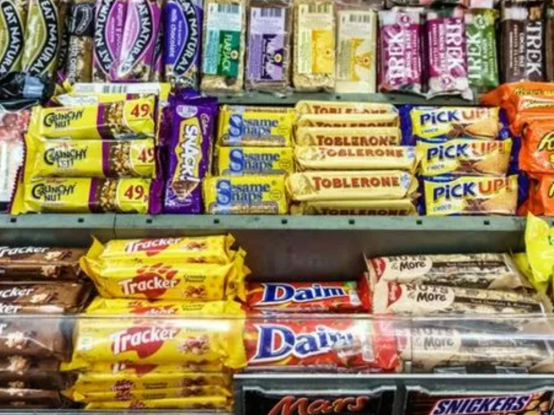 Supermarket junk food