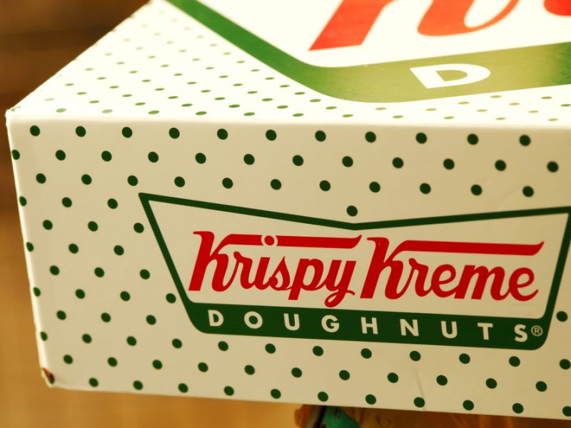 Krispy Kreme box