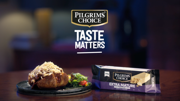Pilgrims Choice 'Taste Matters' campaign poster