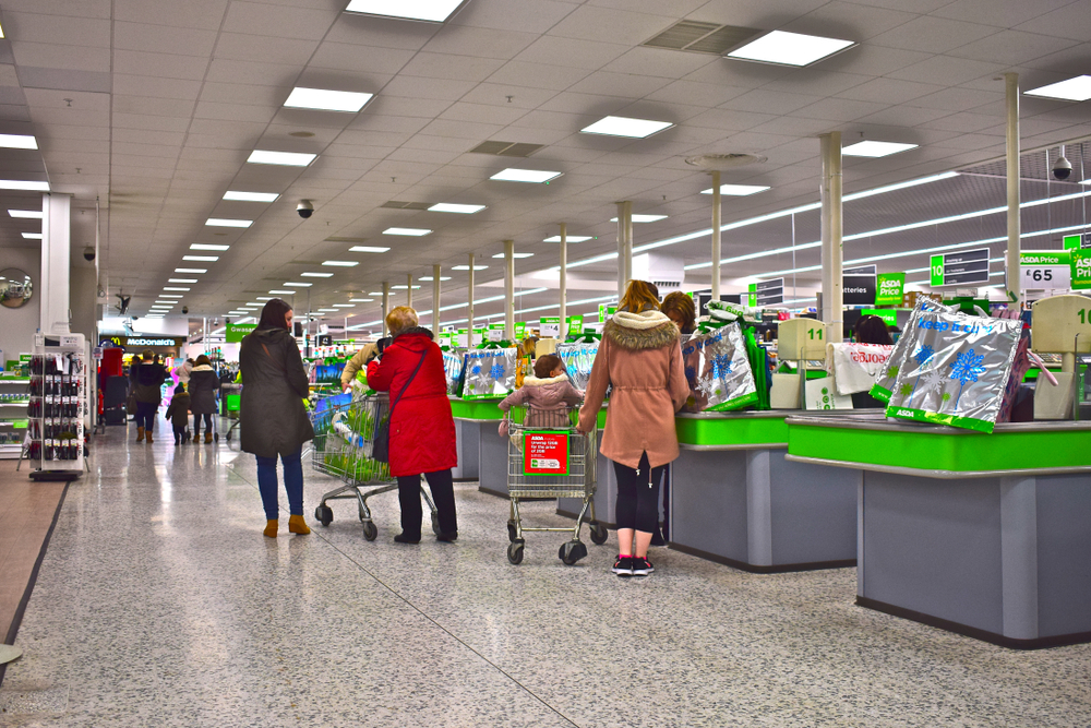 Supermarket possibly Asda