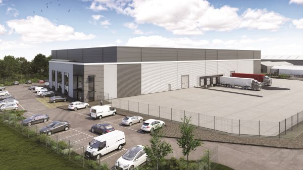 Sainsbury's new distribution facility in Trafford Park