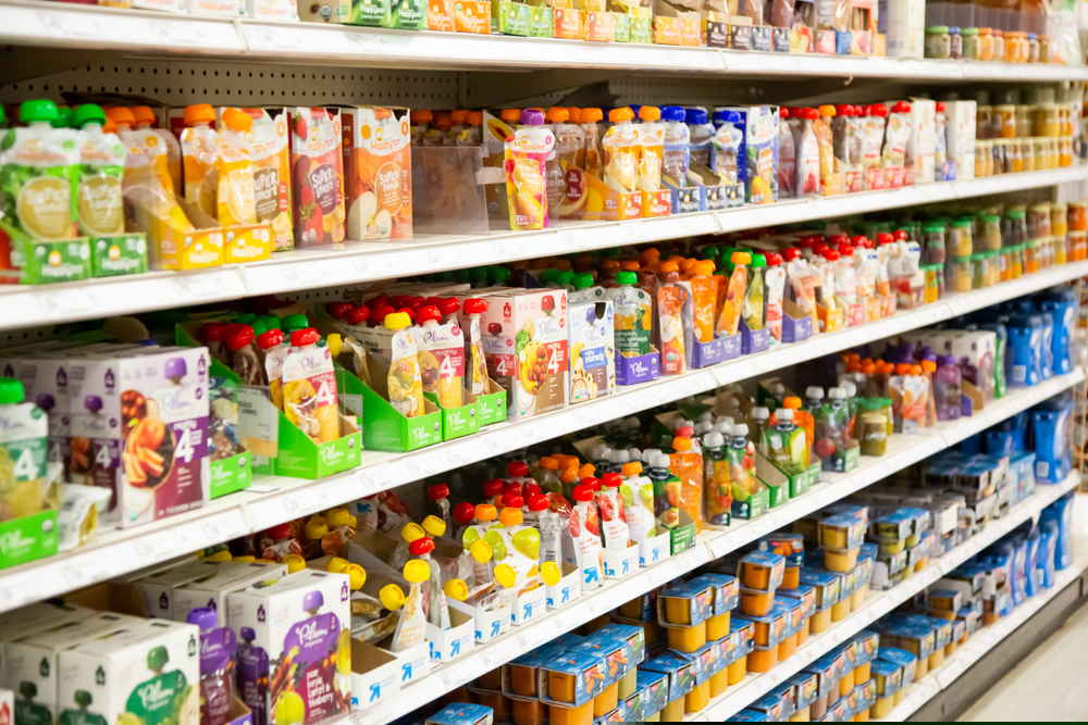 Baby food products - BDA warns of high sugar content