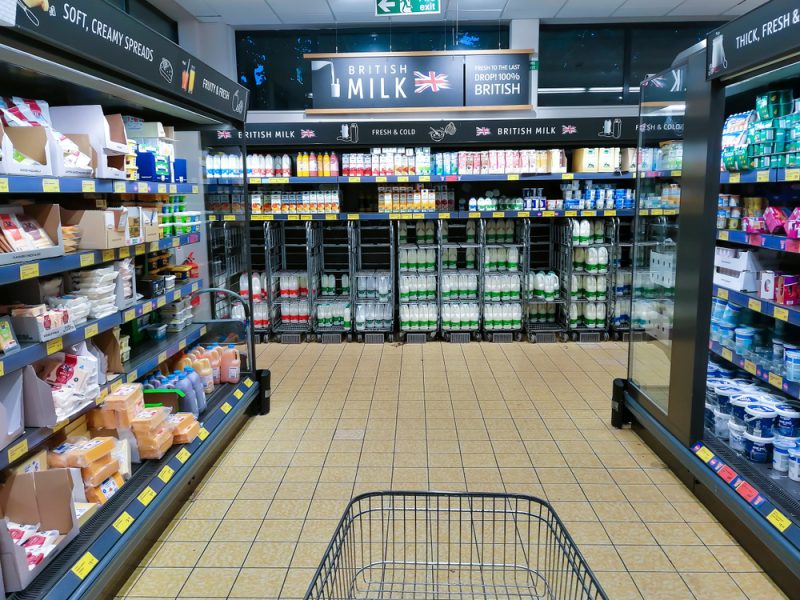 Aldi milk