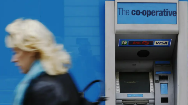 Co-op cash machine