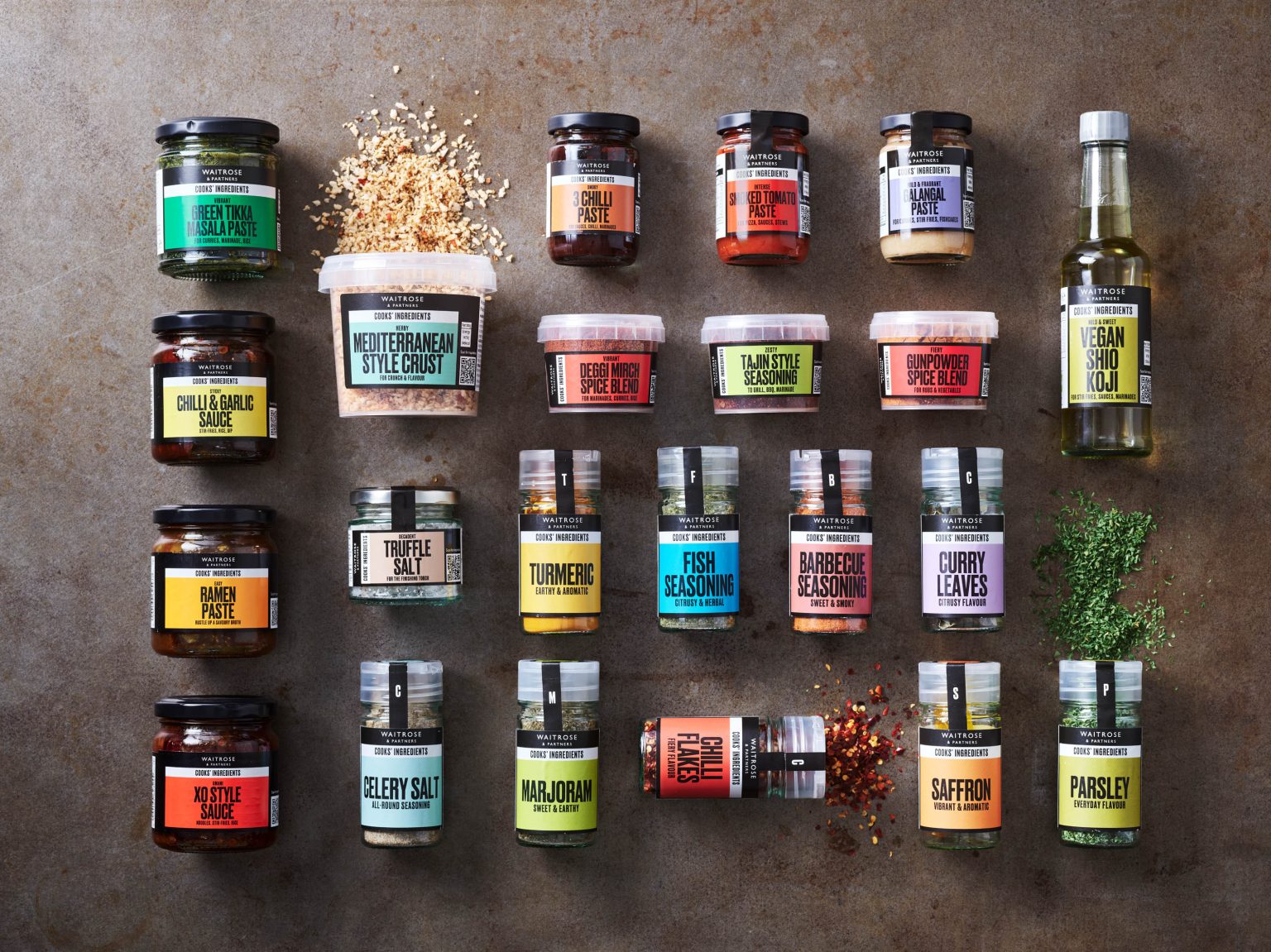 Waitrose revamps Cooks' Ingredients range with 40 new products