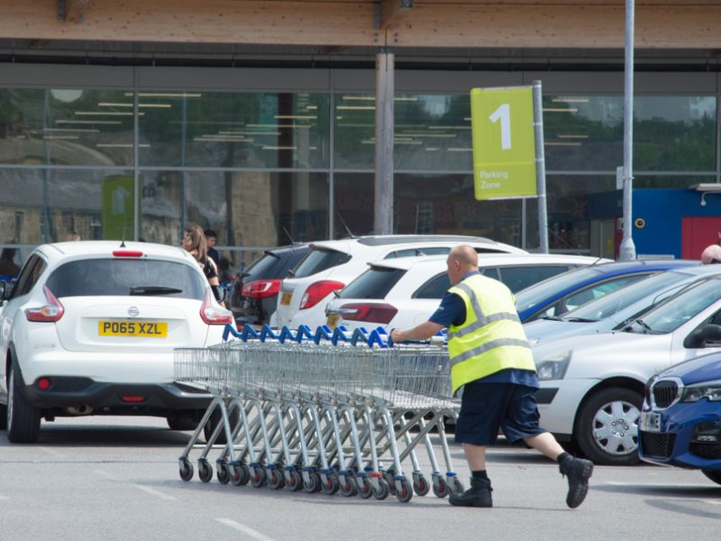 Tesco worker