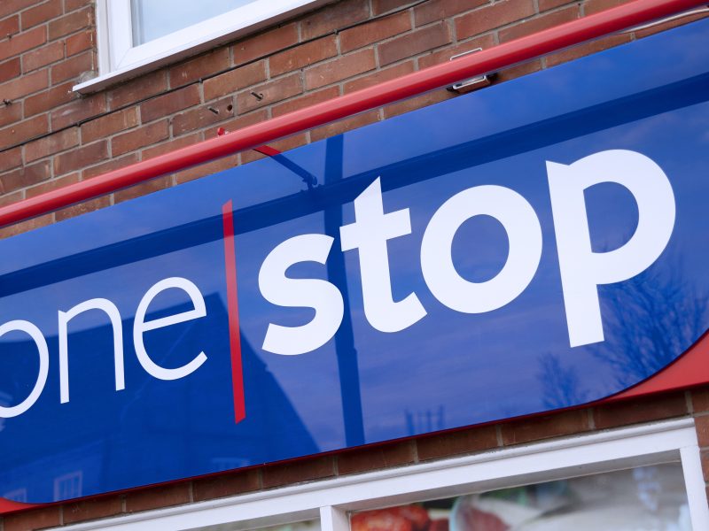 One Stop sign