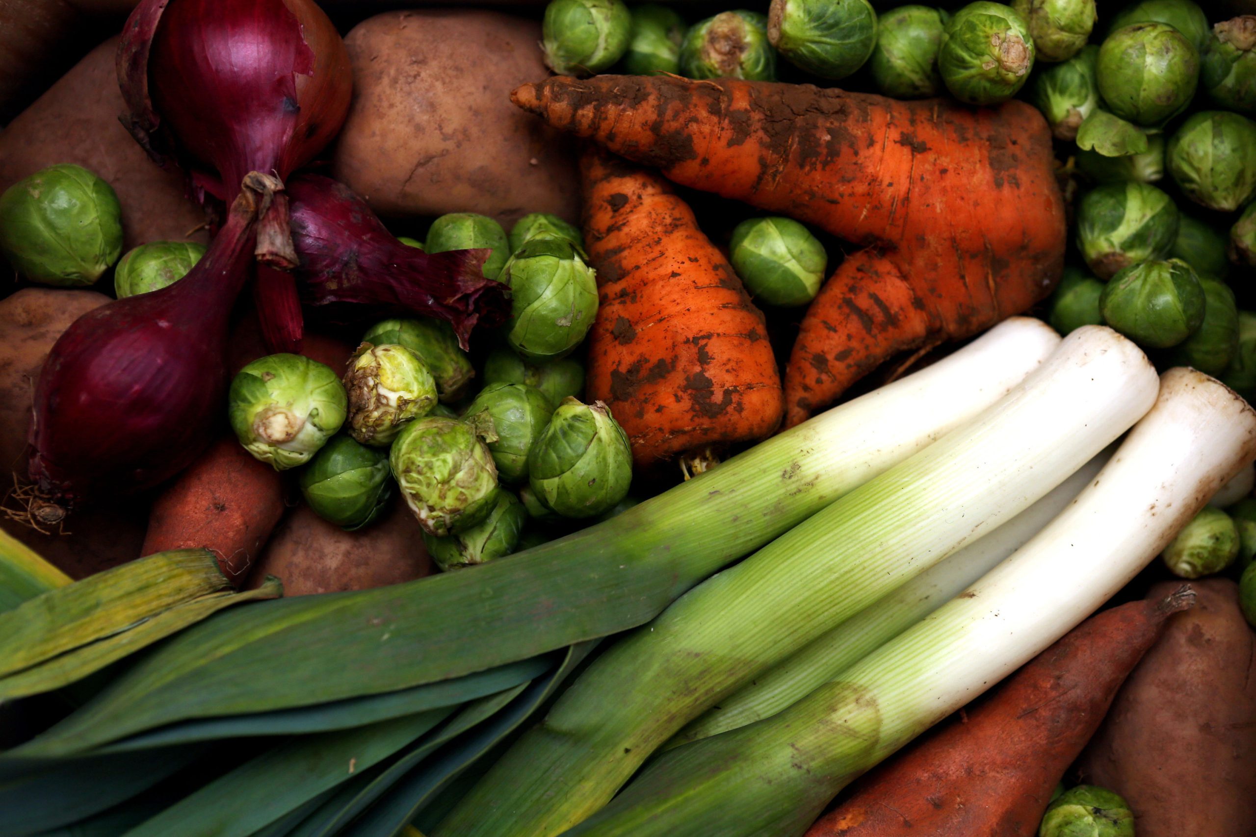 Wonky fruit and veg