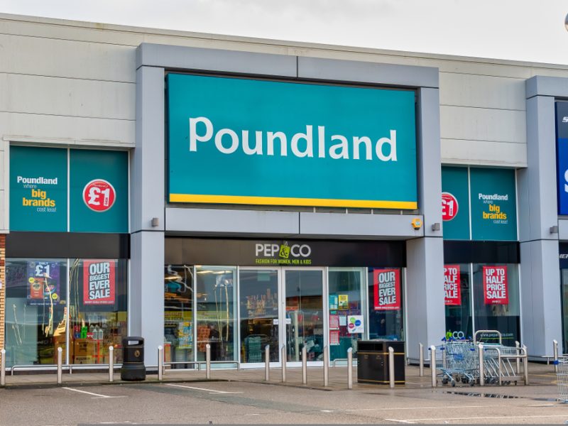 Poundland store