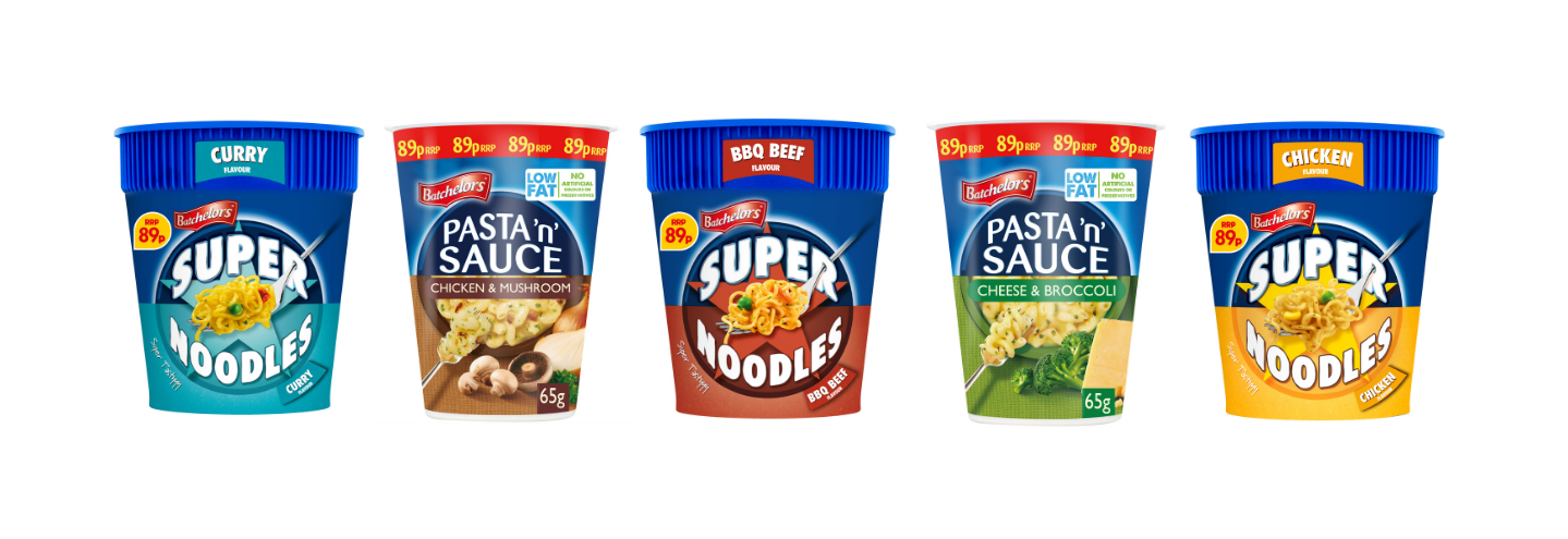 Premier Foods Batchelors 89p range