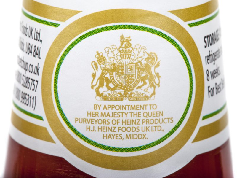 Heinz Royal Warrant