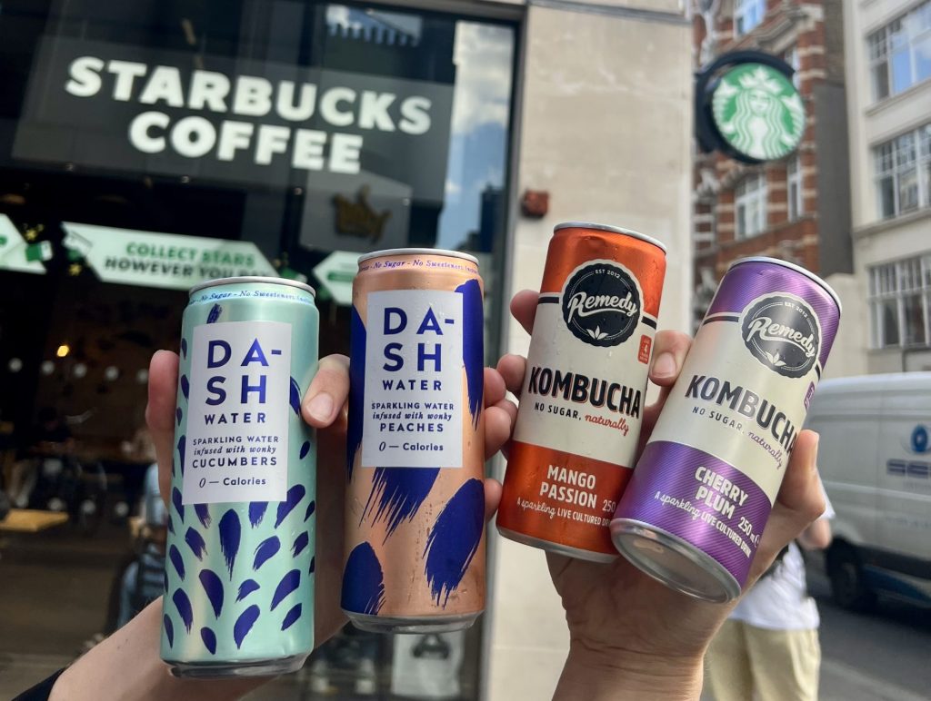 Starbucks X Dash Water