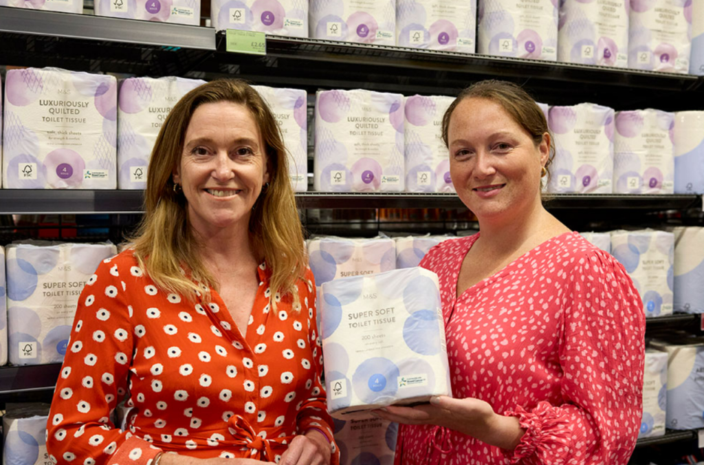 M&S toilet roll