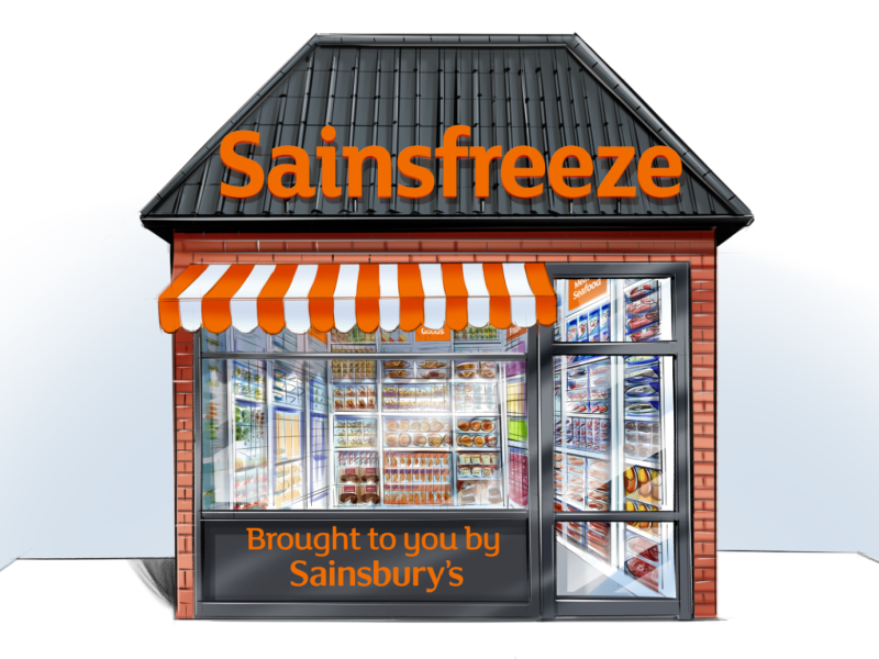Sainsbury's Sainsfreeze store