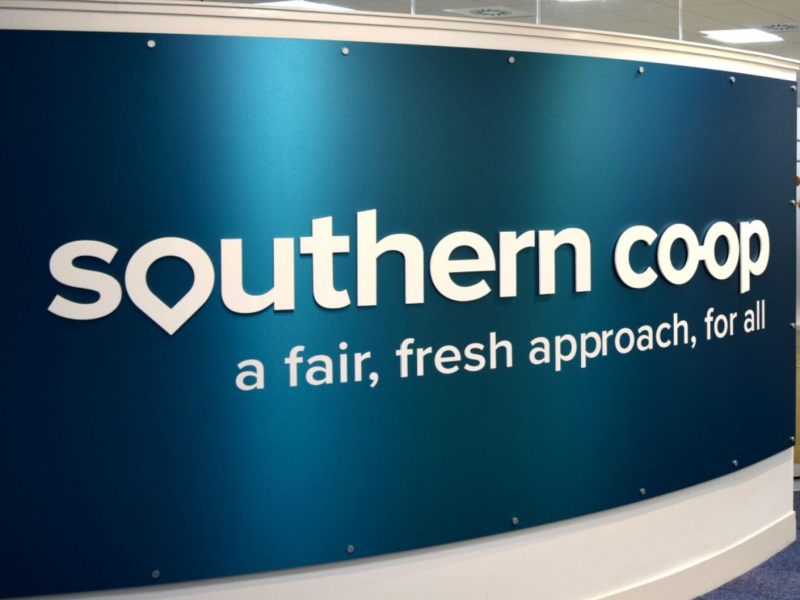 Southern Co-op sign