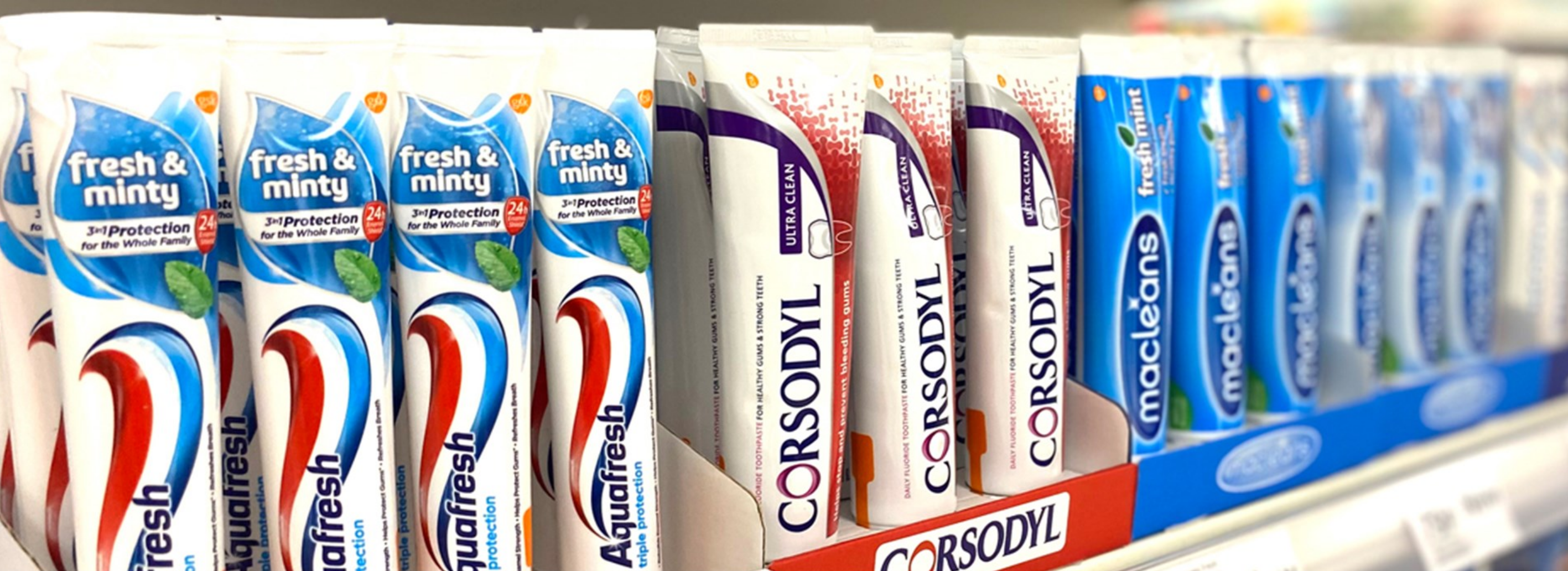Tesco toothpaste no carboard packaging trial