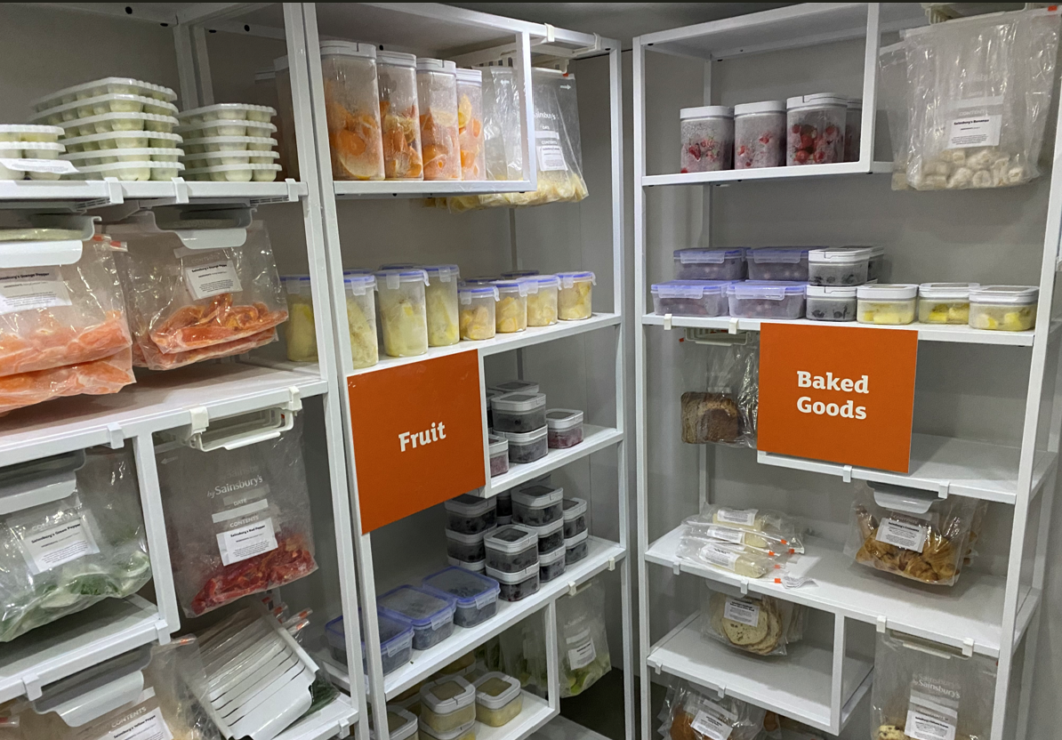 IN PICTURES Inside 'Sainsfreeze' Sainsbury's popup freezer store