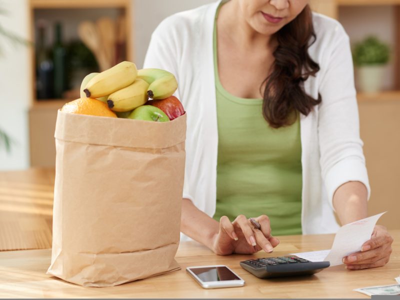 Grocery bills - changing eating habits