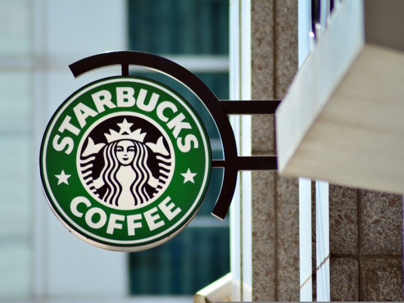 Starbucks sign