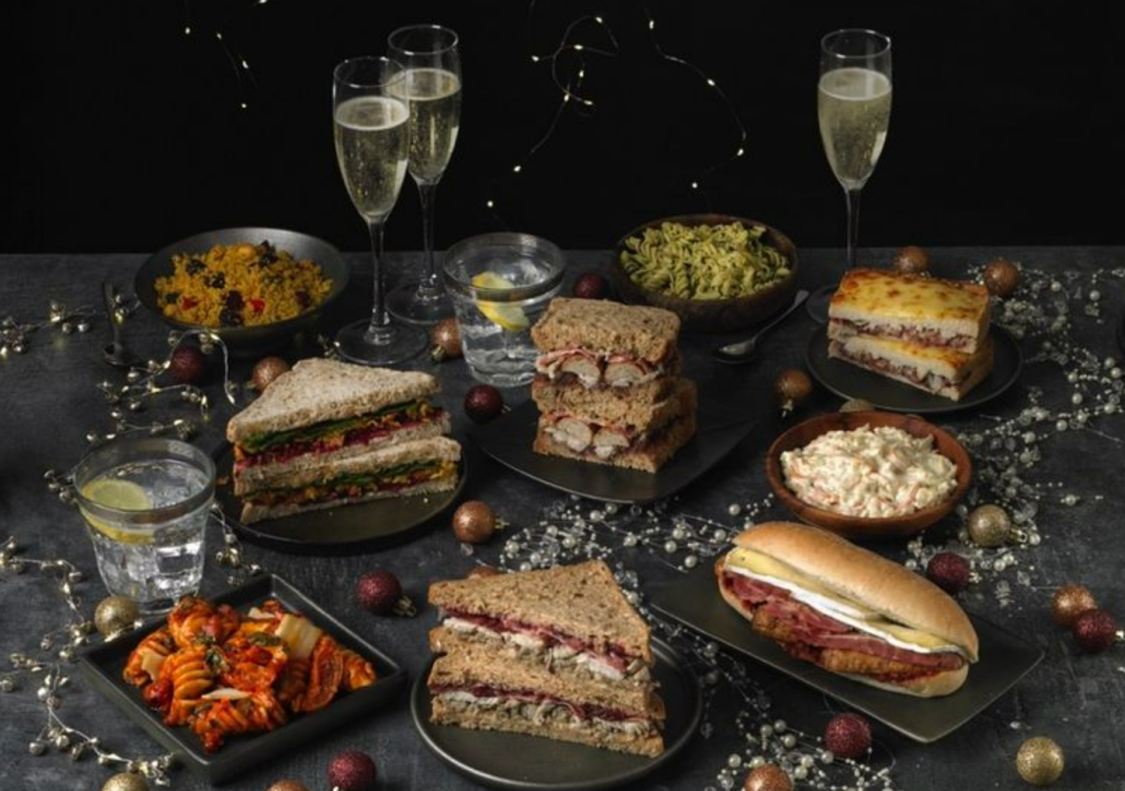 Aldi Christmas sandwiches