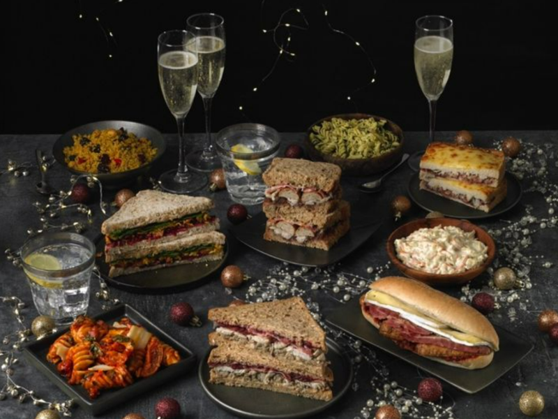 Aldi Christmas sandwiches