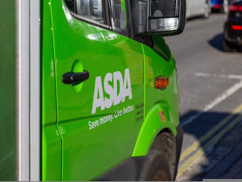 Asda delivery van