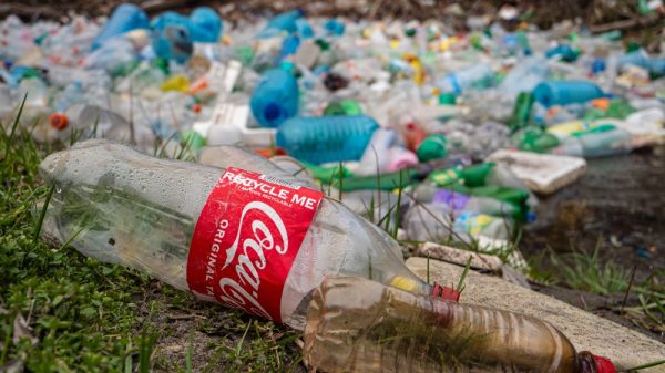 Coca-Cola bottle waste