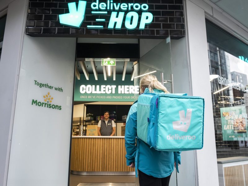 Deliveroo Hop store