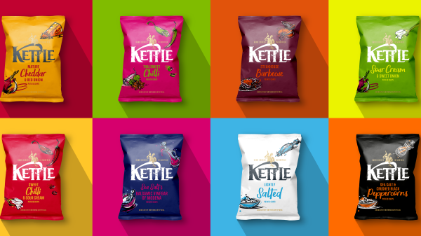 Kettle Chips new packaging