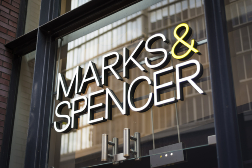 M&S sign