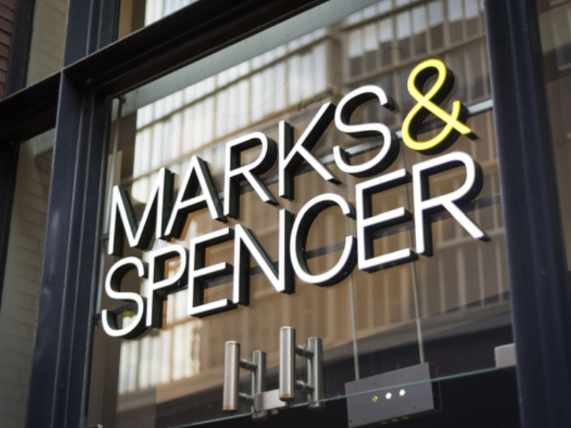 M&S sign