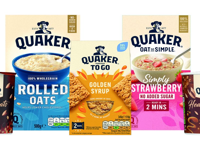 Quaker Oats announce non-HFSS portfolio